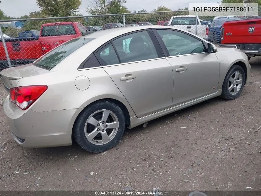 1G1PC5SB9F7188611 2015 Chevrolet Cruze 1Lt Auto