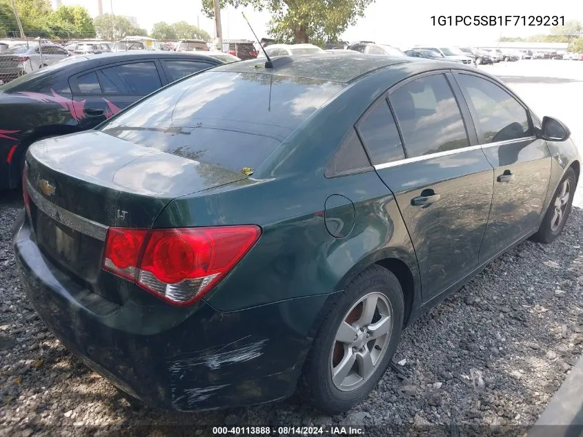 1G1PC5SB1F7129231 2015 Chevrolet Cruze 1Lt Auto