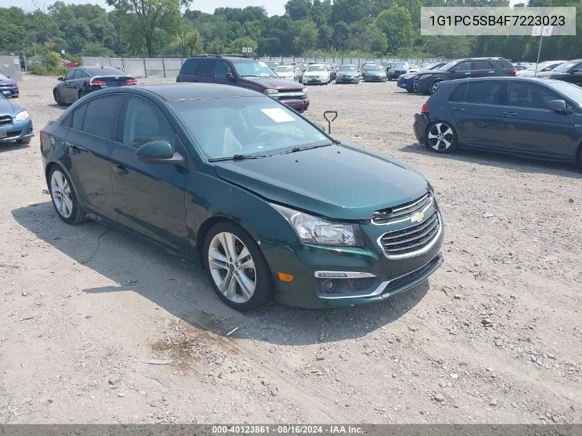 2015 Chevrolet Cruze 1Lt Auto VIN: 1G1PC5SB4F7223023 Lot: 40123861