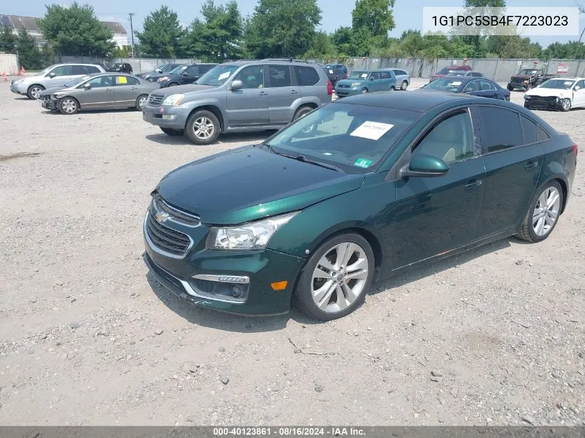 1G1PC5SB4F7223023 2015 Chevrolet Cruze 1Lt Auto