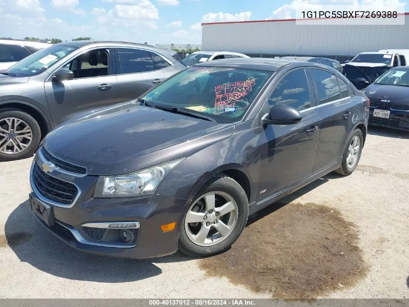 2015 Chevrolet Cruze 1Lt Auto VIN: 1G1PC5SBXF7269388 Lot: 40137012