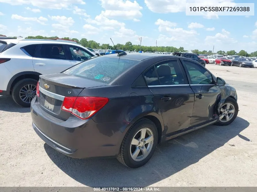 2015 Chevrolet Cruze 1Lt Auto VIN: 1G1PC5SBXF7269388 Lot: 40137012