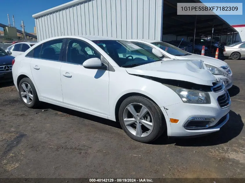 1G1PE5SBXF7182309 2015 Chevrolet Cruze 2Lt Auto