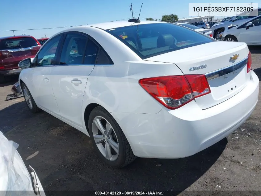 1G1PE5SBXF7182309 2015 Chevrolet Cruze 2Lt Auto