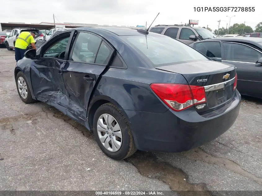 1G1PA5SG3F7278855 2015 Chevrolet Cruze Ls Auto