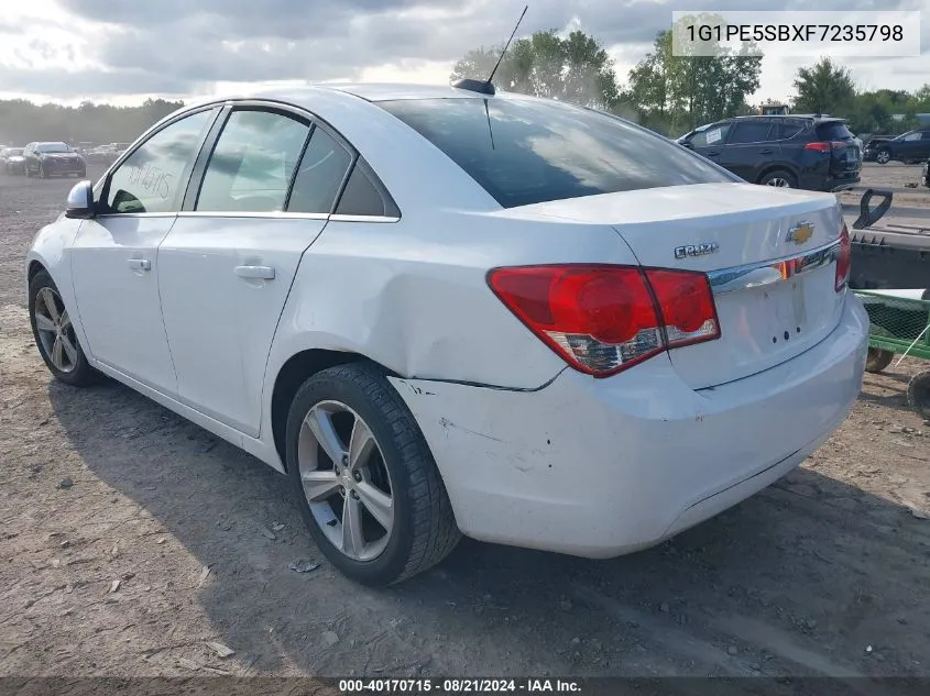 1G1PE5SBXF7235798 2015 Chevrolet Cruze 2Lt Auto