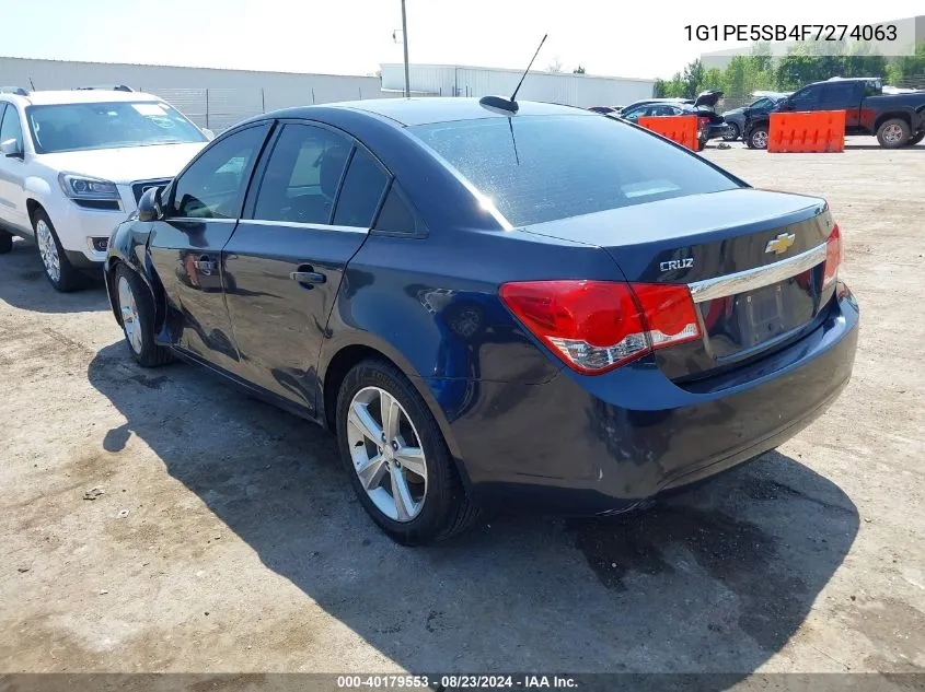 2015 Chevrolet Cruze 2Lt Auto VIN: 1G1PE5SB4F7274063 Lot: 40179553