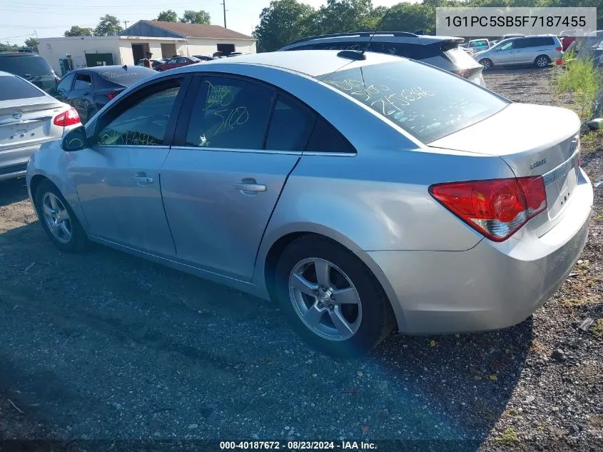 1G1PC5SB5F7187455 2015 Chevrolet Cruze 1Lt Auto