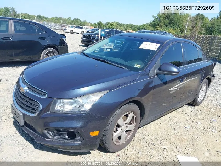 1G1PC5SB5F7292609 2015 Chevrolet Cruze 1Lt Auto