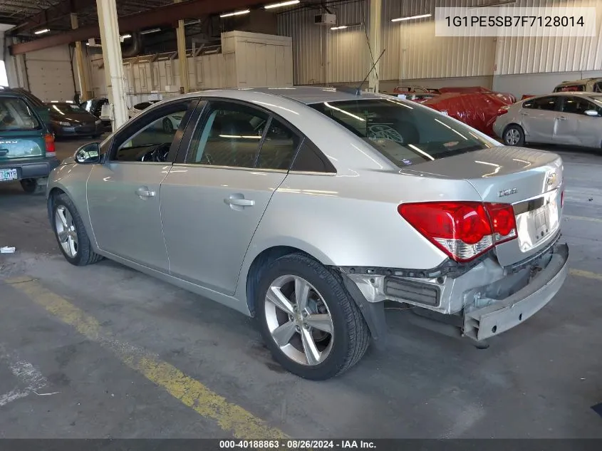 1G1PE5SB7F7128014 2015 Chevrolet Cruze 2Lt Auto