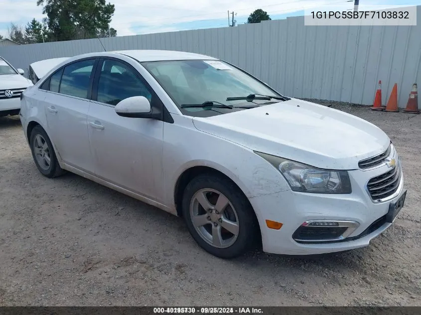 2015 Chevrolet Cruze 1Lt Auto VIN: 1G1PC5SB7F7103832 Lot: 40195730