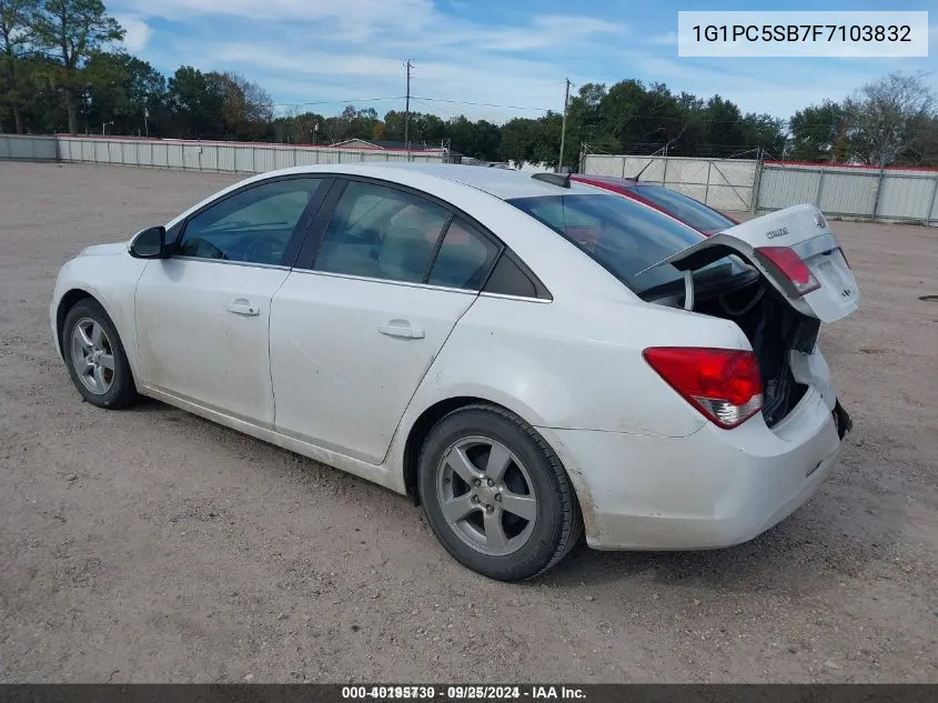 2015 Chevrolet Cruze 1Lt Auto VIN: 1G1PC5SB7F7103832 Lot: 40195730