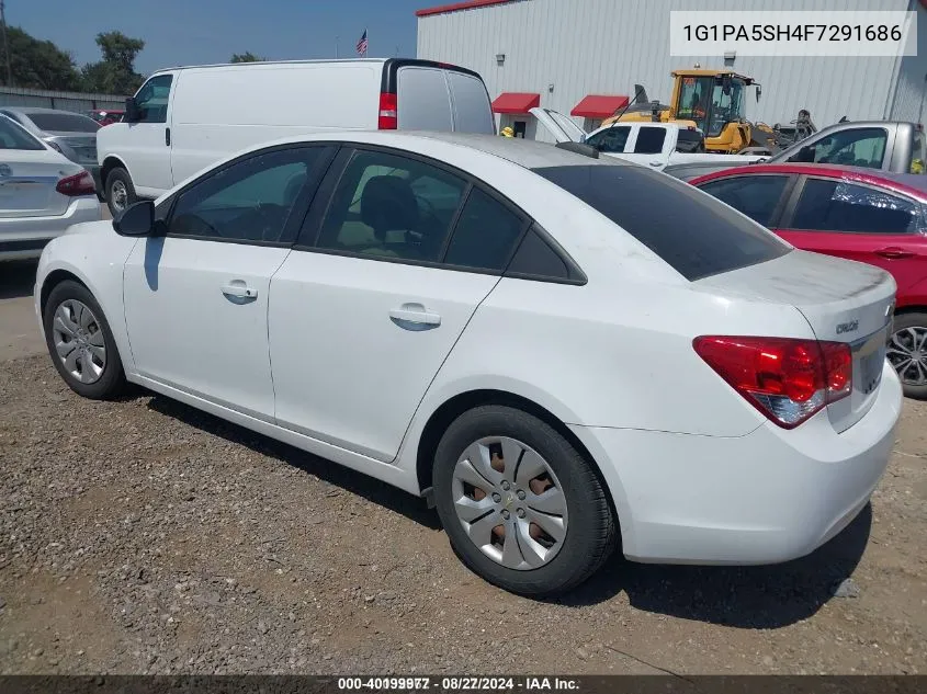 2015 Chevrolet Cruze Ls Auto VIN: 1G1PA5SH4F7291686 Lot: 40199977