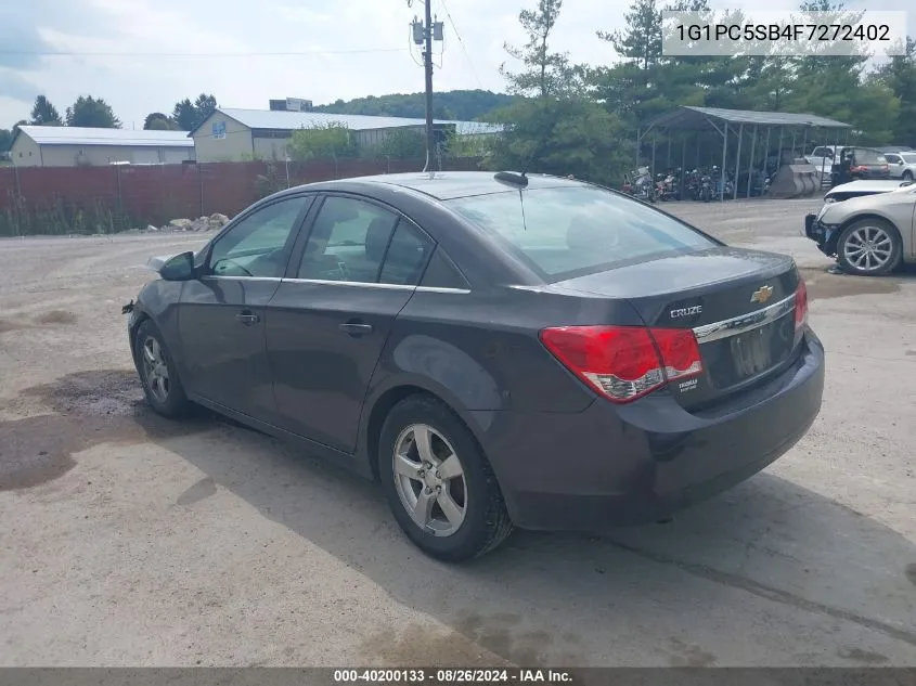 1G1PC5SB4F7272402 2015 Chevrolet Cruze 1Lt Auto