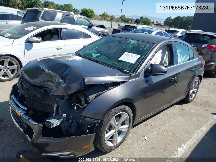 1G1PE5SB7F7173230 2015 Chevrolet Cruze 2Lt Auto