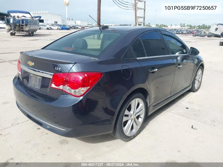 2015 Chevrolet Cruze Ltz VIN: 1G1PG5SB9F7250657 Lot: 40217227