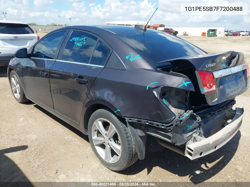 1G1PE5SB7F7200488 2015 Chevrolet Cruze 2Lt Auto