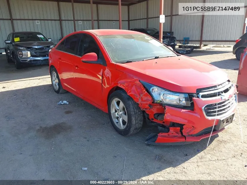 1G1PC5SB9F7147489 2015 Chevrolet Cruze 1Lt Auto