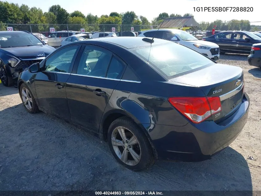 1G1PE5SB0F7288820 2015 Chevrolet Cruze 2Lt Auto