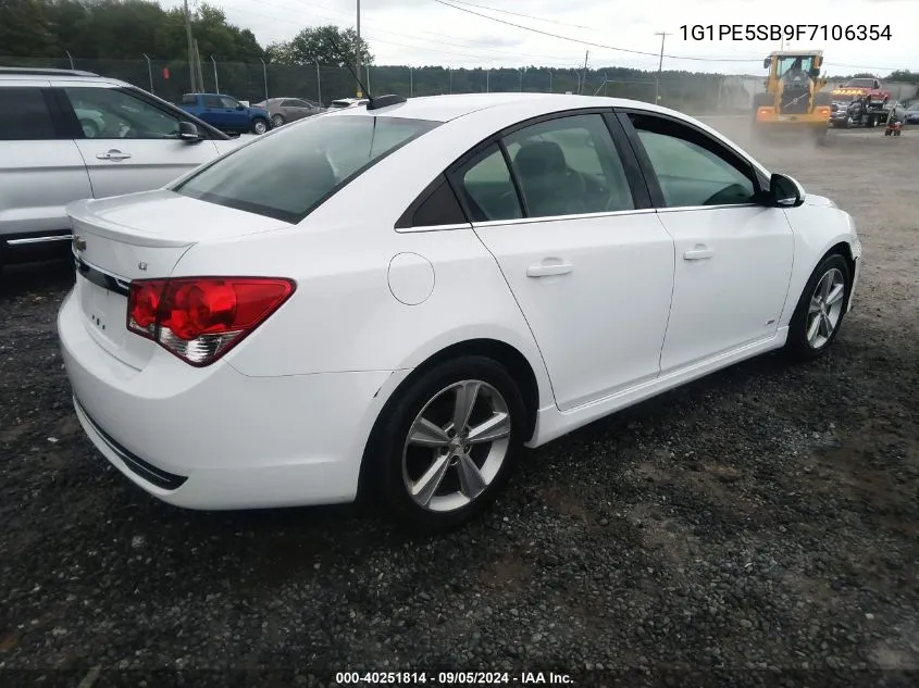 2015 Chevrolet Cruze 2Lt Auto VIN: 1G1PE5SB9F7106354 Lot: 40251814