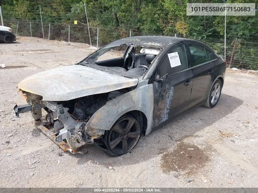 1G1PE5SB6F7150683 2015 Chevrolet Cruze 2Lt Auto