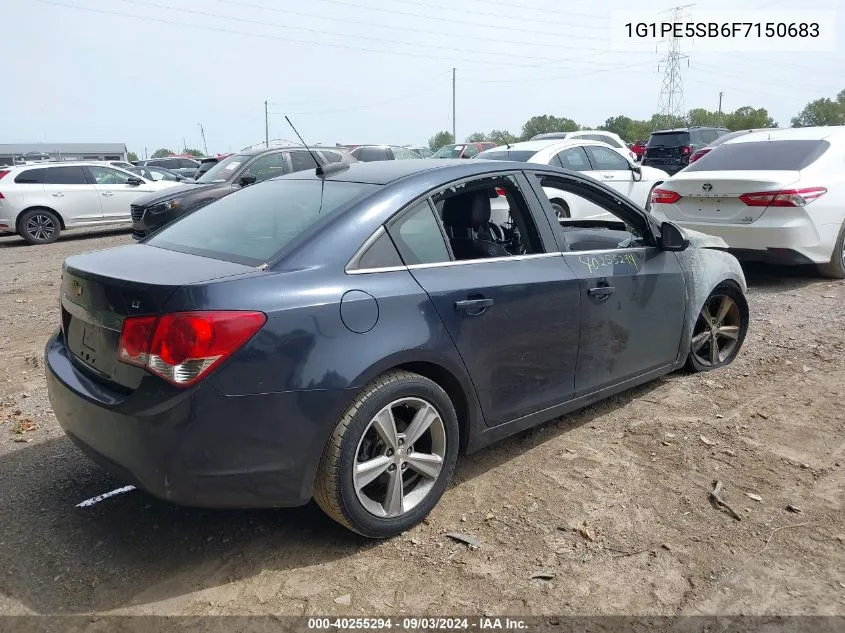 2015 Chevrolet Cruze 2Lt Auto VIN: 1G1PE5SB6F7150683 Lot: 40255294