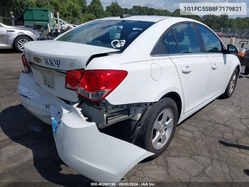 1G1PC5SB8F7179821 2015 Chevrolet Cruze 1Lt Auto