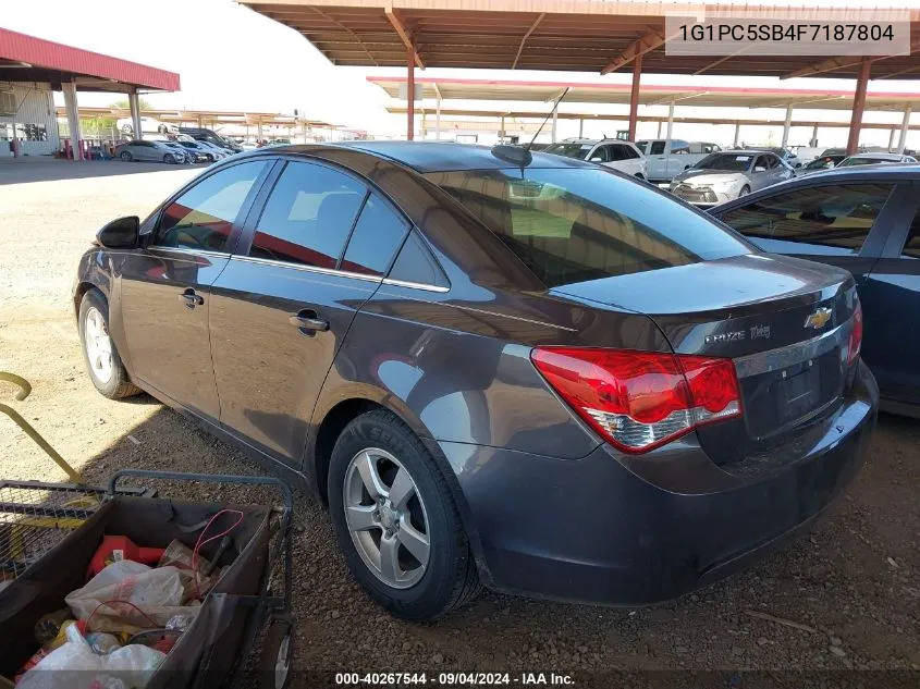 1G1PC5SB4F7187804 2015 Chevrolet Cruze Lt