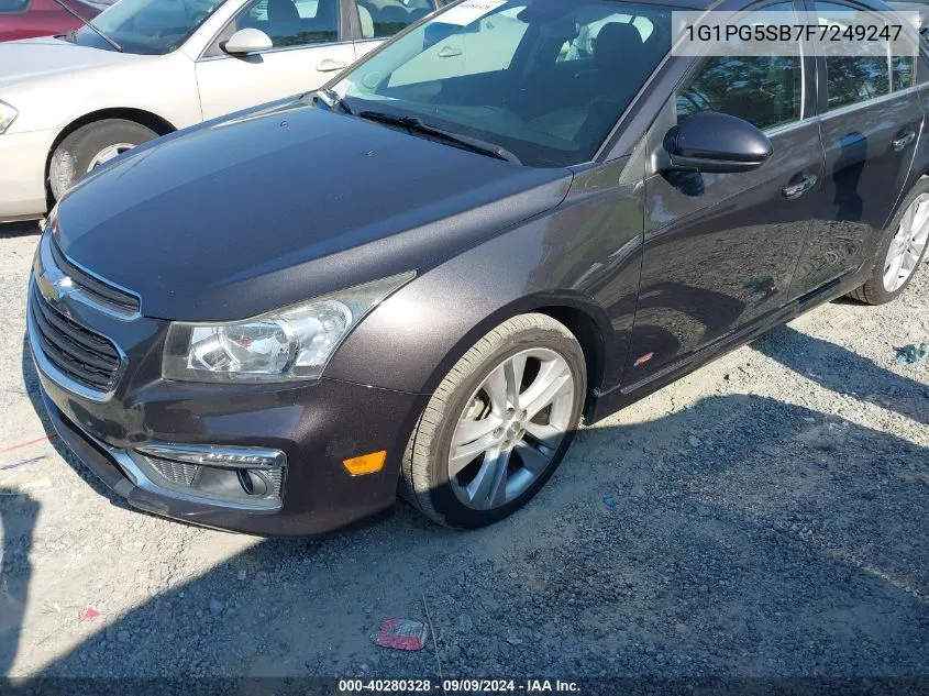 2015 Chevrolet Cruze Ltz VIN: 1G1PG5SB7F7249247 Lot: 40280328