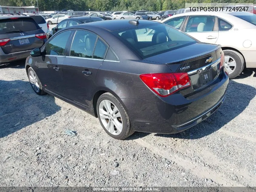 1G1PG5SB7F7249247 2015 Chevrolet Cruze Ltz