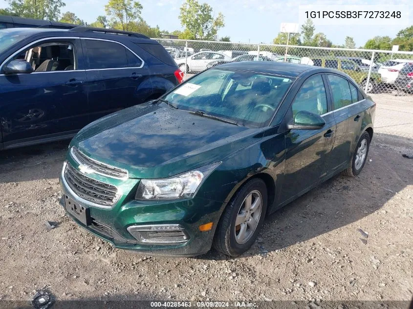 1G1PC5SB3F7273248 2015 Chevrolet Cruze 1Lt Auto