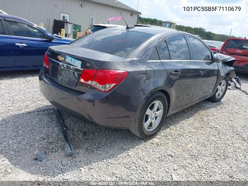 2015 Chevrolet Cruze 1Lt Auto VIN: 1G1PC5SB5F7110679 Lot: 40287201