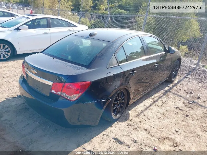 2015 Chevrolet Cruze Lt VIN: 1G1PE5SB8F7242975 Lot: 40296101