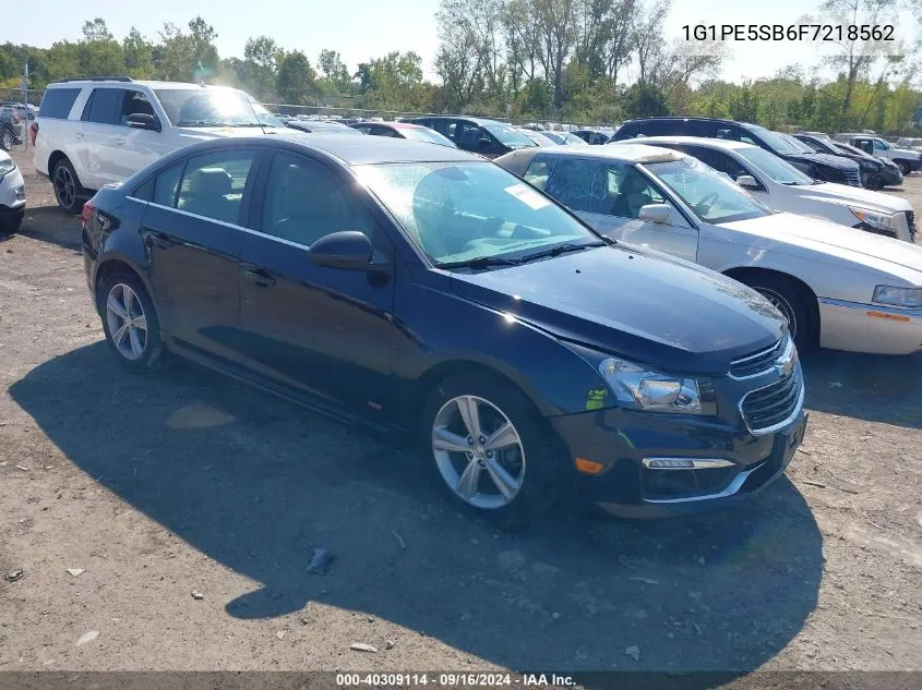 1G1PE5SB6F7218562 2015 Chevrolet Cruze 2Lt Auto