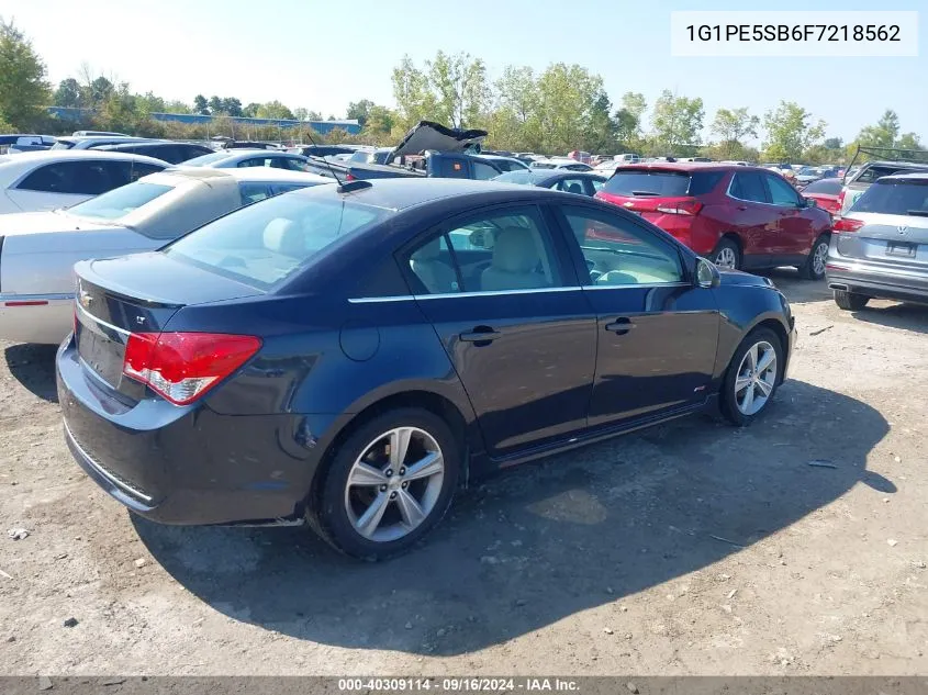 1G1PE5SB6F7218562 2015 Chevrolet Cruze 2Lt Auto