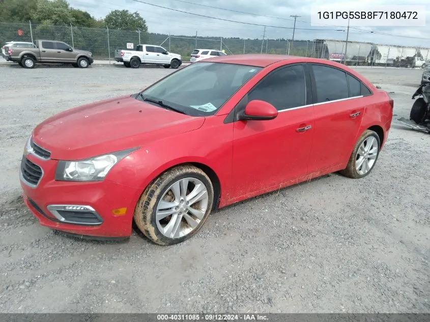 1G1PG5SB8F7180472 2015 Chevrolet Cruze Ltz