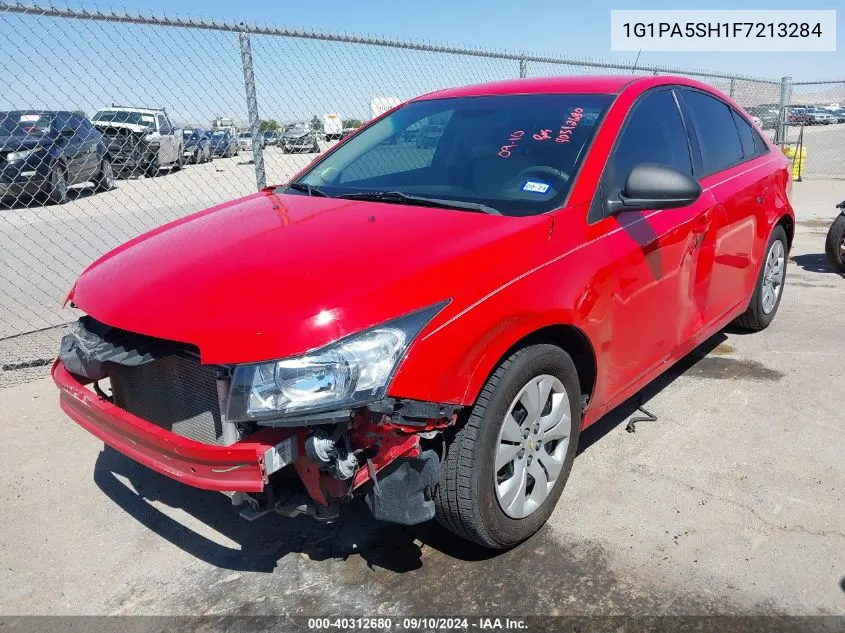 2015 Chevrolet Cruze Ls VIN: 1G1PA5SH1F7213284 Lot: 40312680