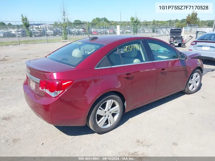 2015 Chevrolet Cruze Diesel VIN: 1G1P75SZ7F7170528 Lot: 40314941