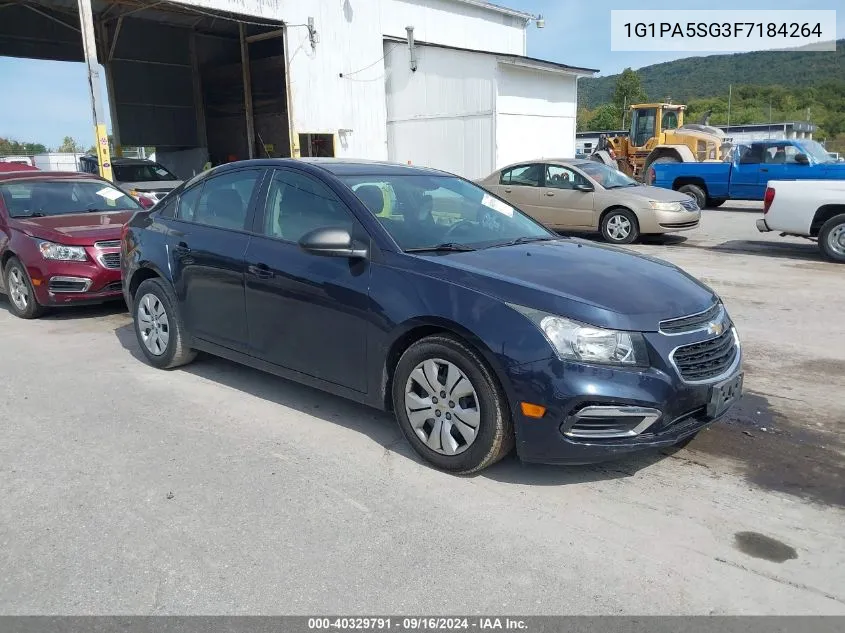 2015 Chevrolet Cruze Ls Auto VIN: 1G1PA5SG3F7184264 Lot: 40329791