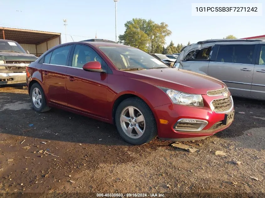 1G1PC5SB3F7271242 2015 Chevrolet Cruze 1Lt Auto