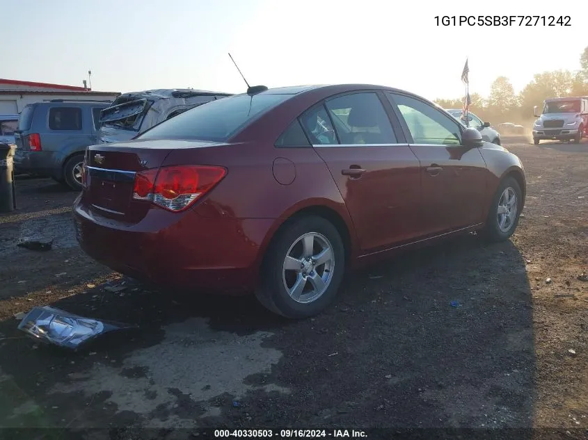 1G1PC5SB3F7271242 2015 Chevrolet Cruze 1Lt Auto