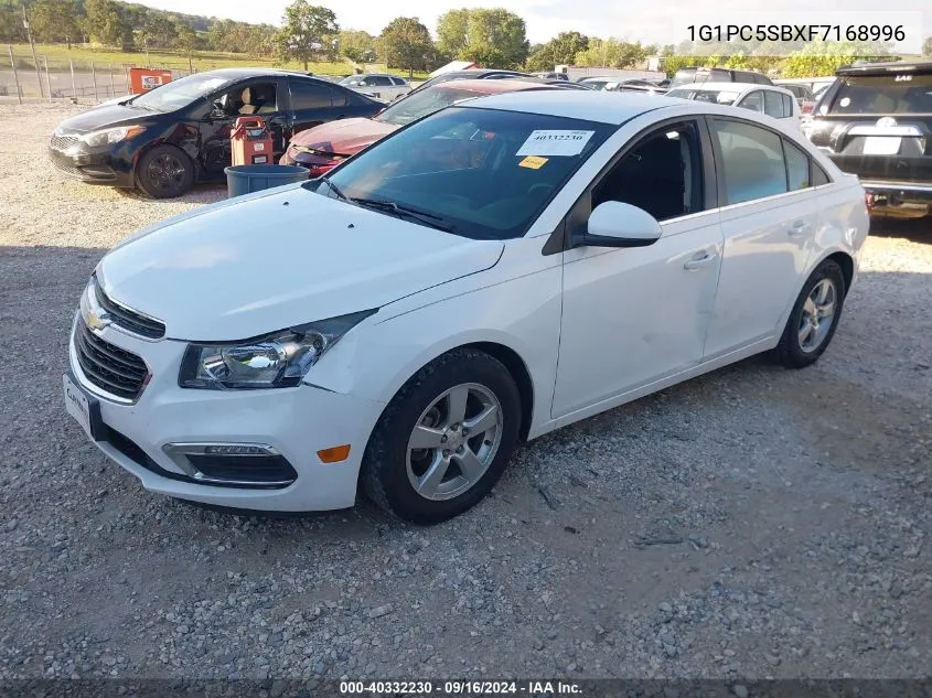 2015 Chevrolet Cruze 1Lt Auto VIN: 1G1PC5SBXF7168996 Lot: 40332230