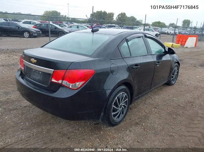 2015 Chevrolet Cruze Ls Auto VIN: 1G1PA5SH4F7176845 Lot: 40343940