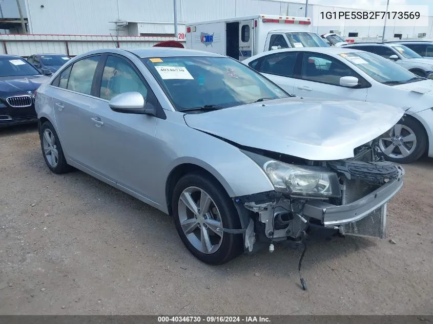 1G1PE5SB2F7173569 2015 Chevrolet Cruze 2Lt Auto