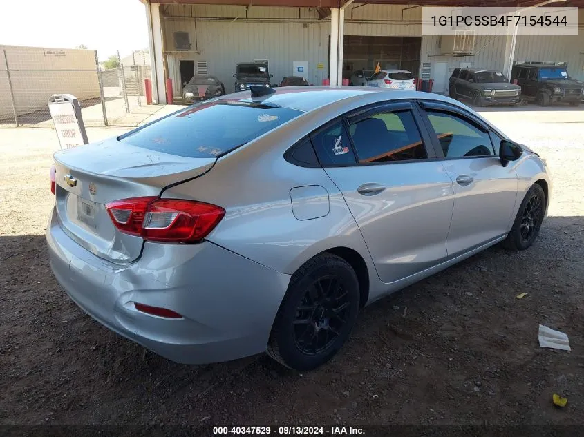 1G1PC5SB4F7154544 2015 Chevrolet Cruze 1Lt Auto