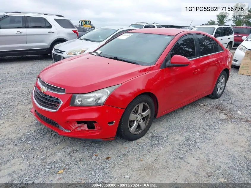 1G1PC5SB2F7156776 2015 Chevrolet Cruze 1Lt Auto