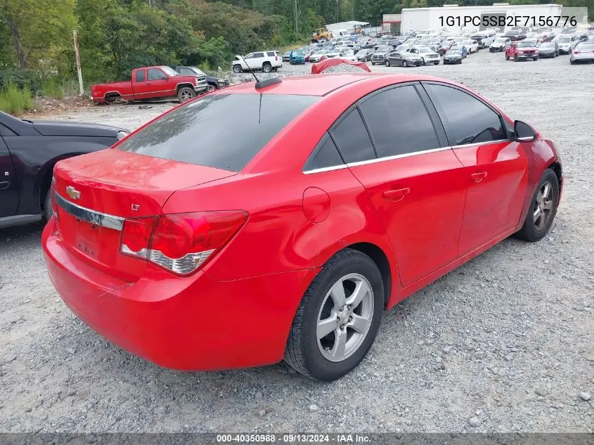 2015 Chevrolet Cruze 1Lt Auto VIN: 1G1PC5SB2F7156776 Lot: 40350988