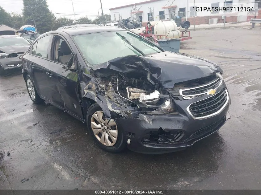 1G1PA5SH9F7112154 2015 Chevrolet Cruze Ls