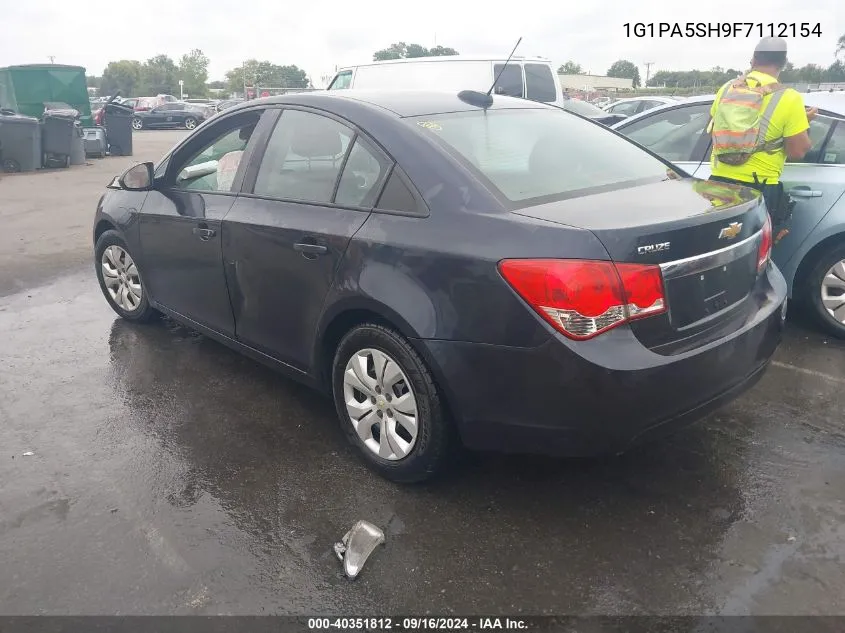 1G1PA5SH9F7112154 2015 Chevrolet Cruze Ls