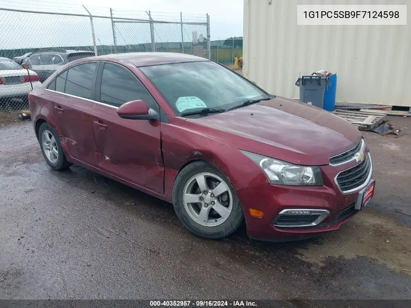 1G1PC5SB9F7124598 2015 Chevrolet Cruze 1Lt Auto